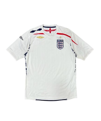 ( L ) England 2007-08 Home Kit