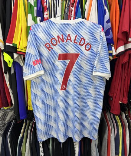 ( L ) Manchester United 2011-12 Away Kit ( RONALDO )