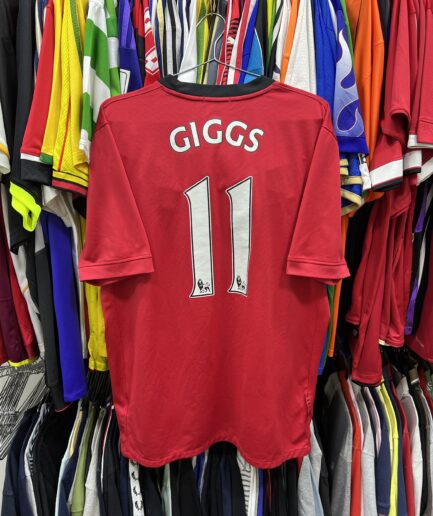 ( L ) Manchester United 2009-10 Home Kit ( GIGGS)