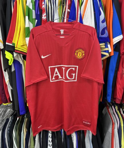 ( XL ) Manchester United 2007-08 Home Kit