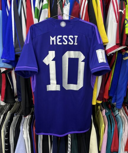 ( M ) ( MESSI ) Argentina 2022-23 World Cup Away Kit