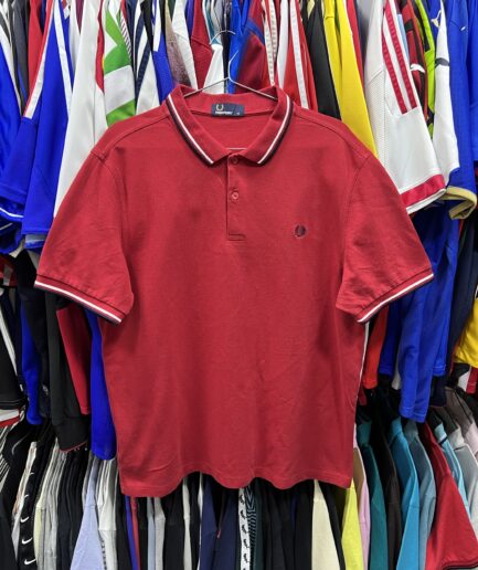 ( L ) Fred Perry Polo Tee