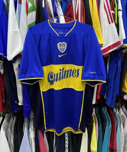 ( L ) Boca Juniors Argentina 2000-01 Home Kot