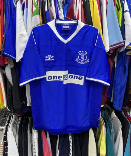 ( L ) Everton 1999-00 Home Kit
